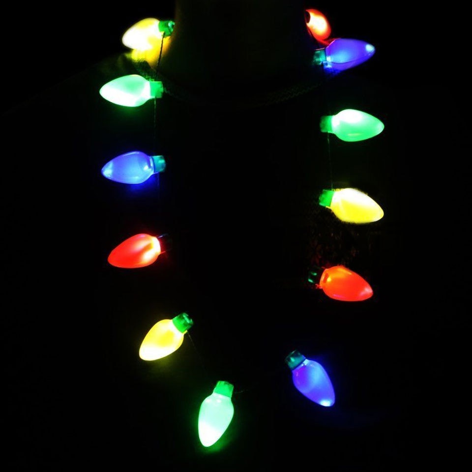 Necklace LED Light Up Party Bulb